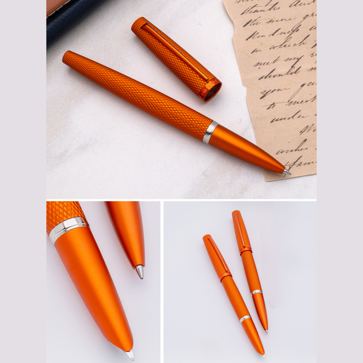 Diplomat Viper Orange Rollerball Pen Collection