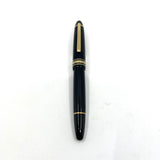 Montblanc #146 LeGrand Meisterstuck Black Resin Fountain Pen  - Flexible Broad 14kt Gold Nib