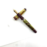 Aurora Oceania Limited Edition Optima Fountain Pen #4185  - Fine 18kt Rose Gold Nib