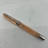 Visconti Opera Demo Carousel Swirl Pink Blush Fountain Pen - Flexible Medium 18kt Gold Nib