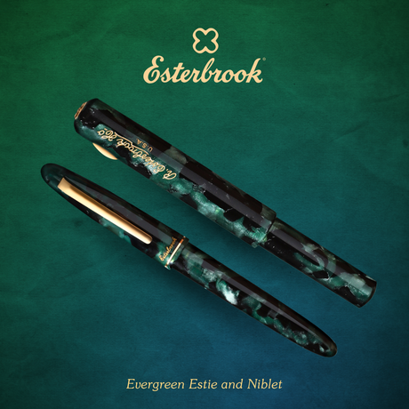 Esterbrook Estie and Niblet Evergreen Fountain Pen Collection