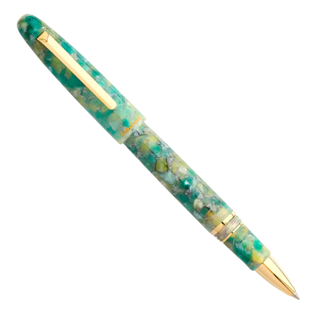 Esterbrook Estie Sea Glass Gold Trim Rollerball Pen Collection
