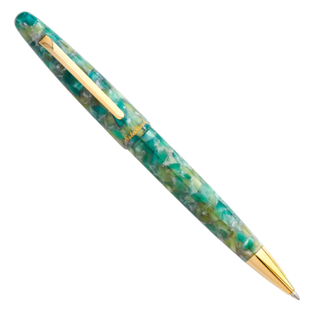 Esterbrook Estie Sea Glass Gold Trim Ballpoint Pen Collection