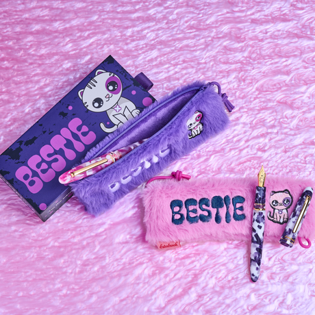 Esterbrook Estie Bestie Fountain Pen Bubble Gum Pink & Sugar Plum Purple Collection