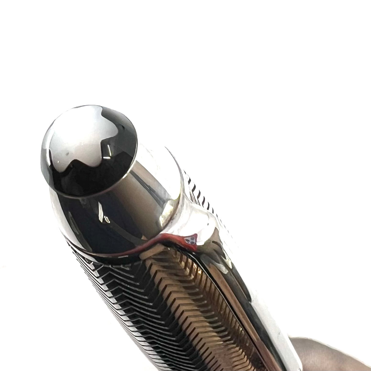 Montblanc Solitaire Sterling Silver Special Edition "Barley"  LeGrand Fountain Pen - Fine 18kt Gold Nib