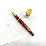 Pelikan Fire Limited Edition M1000 Size Fountain Pen - Fine 18kt Gold Nib