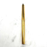 S.T. Dupont Gold Vermeil (Sterling Silver Base) - Smooth Cap/ Fluted Barrel Classic Fountain Pen - Broad 18kt Gold Nib