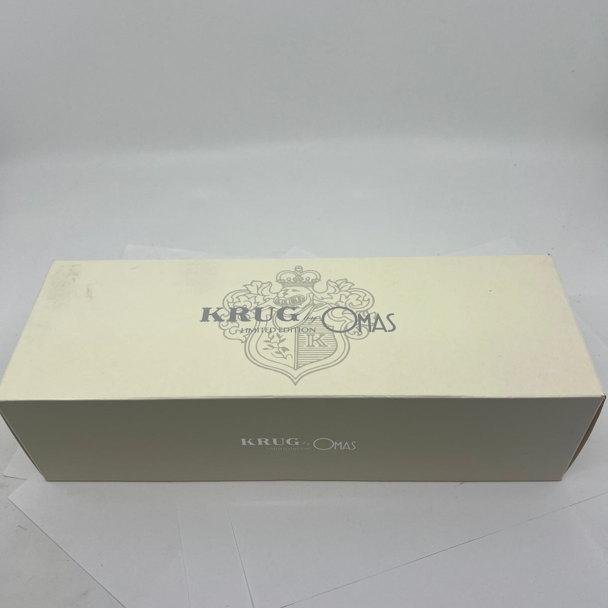 OMAS  Krug Limited Edition Oak Wood & Sterling Silver Fountain Pen - Medium 18kt Gold Nib
