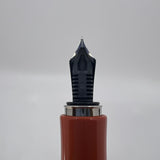 Graf von Faber Castell Intuition Black & Terra (Orange) Fountain Pen  -  Fine 18kt Gold Nib