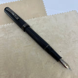 OMAS Arte Italiana "Noir" Large Paragon Guilloche Fountain Pen - "EXTRA FLESSIBLE" Extra Fine 14kt Gold Nib