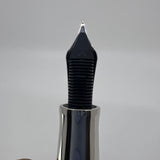Visconti Opera Elements Speckled "Water" Blue/Lustrous White  Fountain Pen - Fine 14Kt Gold Nib