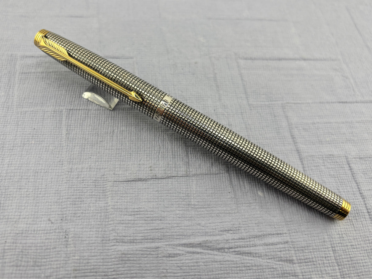 PARKER 75 Sterling silver "Cisele" Fountain Pen