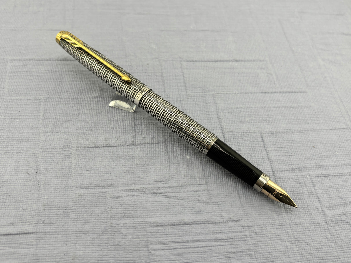 PARKER 75 Sterling silver "Cisele" Fountain Pen