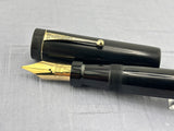 PARKER Black Giant Fountain Pen - RARE!