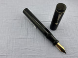 PARKER Black Giant Fountain Pen - RARE!