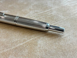 Pilot Capless Stripes Fountain Pen Metal Rhodium trim Silver