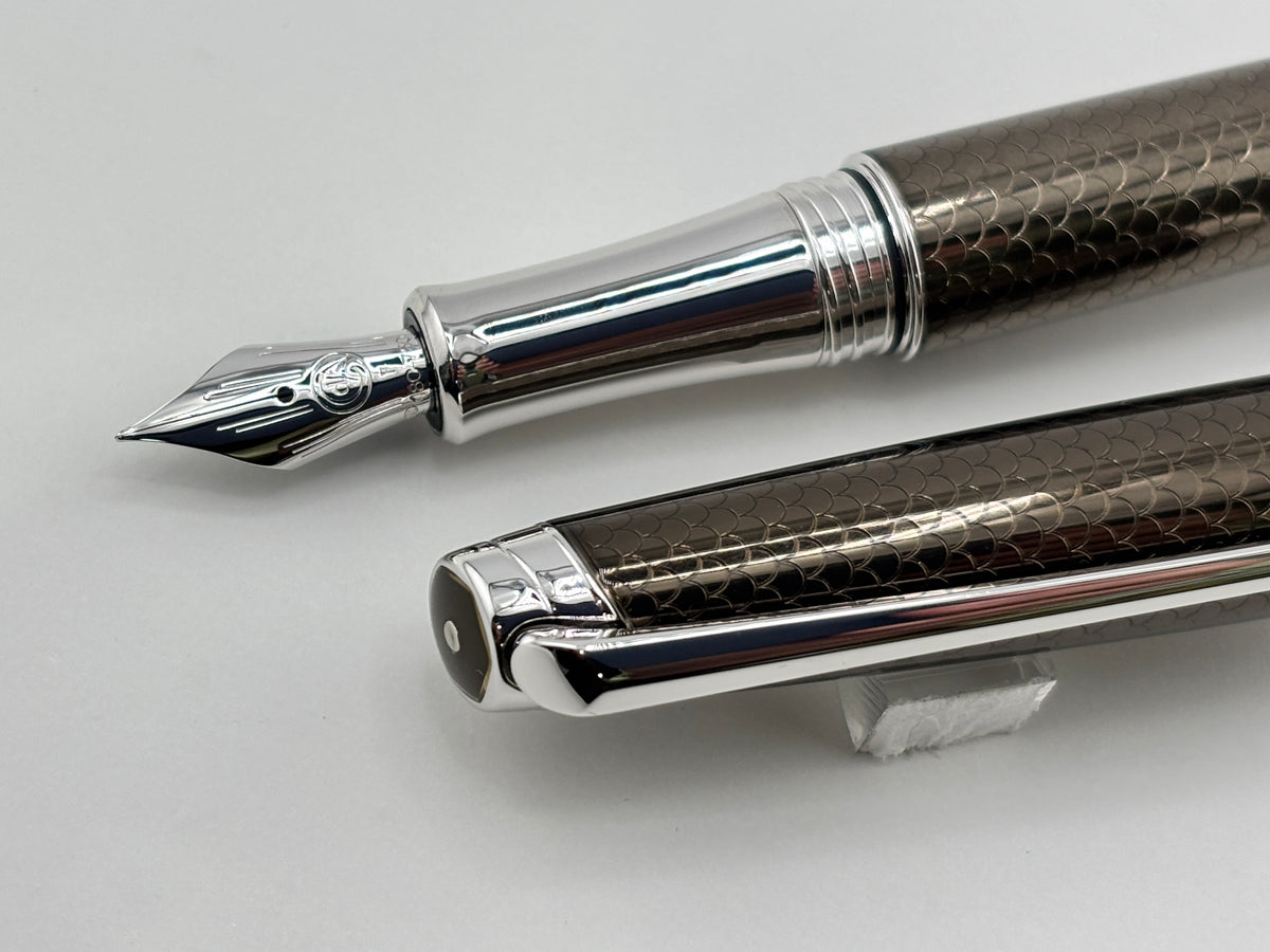 Caran D ache Leman Caviar grey - Fountain Pen