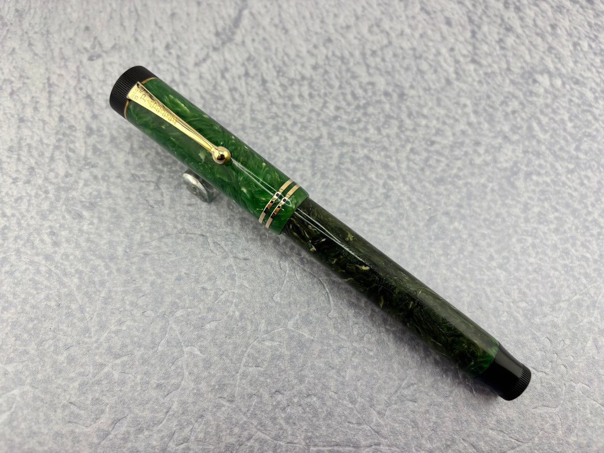 Parker Duofold Senior Jade Green - Fountain Pen