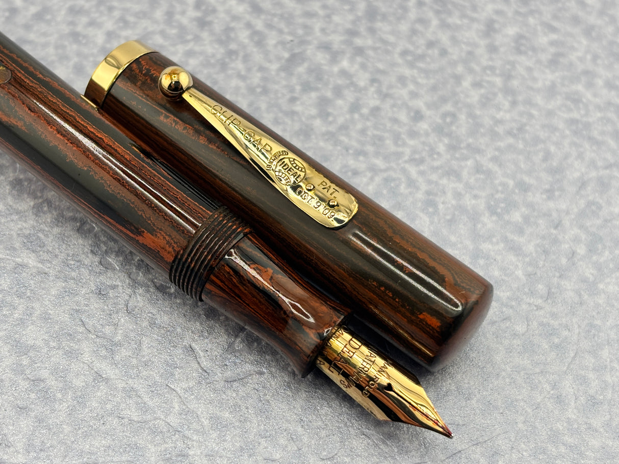 Waterman # 56 Woodgrain Ebonite (Hard Rubber) - Fountain Pen