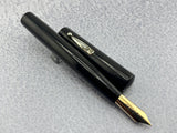 Waterman #20 Slip Cap Black Hard Rubber - Fountain Pen
