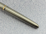 Parker # 51 Aerometric Flighter Stainless Steel Circa 1950 - Fountain Pen