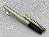 Parker # 51 Aerometric Flighter Stainless Steel Circa 1950 - Fountain Pen