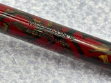 Waterman # 92 Red Wine & Gold Marble - Fountain Pen