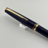 Montblanc Generation Blue Fountain Pen  - Fine 14 Kt Gold Nib