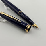 Montblanc Generation Blue Fountain Pen  - Fine 14 Kt Gold Nib