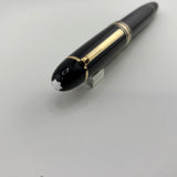 Montblanc Meisterstuck Black Resin #149 (Largest) Fountain Pen - Medium 14kt Gold Nib