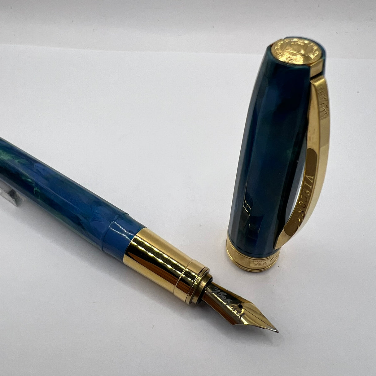 Visconti van Gogh Impressionist Wheatfield with Crows Fountain Pen -  Fine Gold-Plated Nib