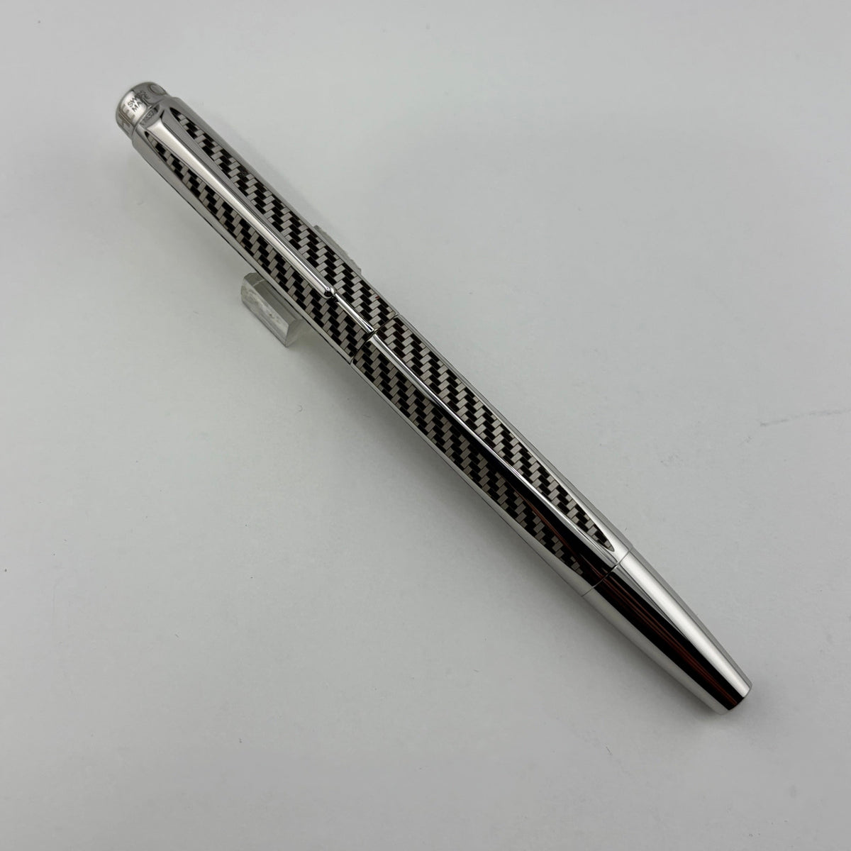 Caran D'ache RNX.316 Fiber Fountain Pen - Fine PVD Blackened Stainless Steel Nib