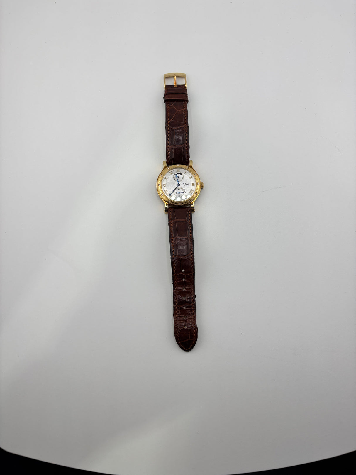 OMAS Prius Chronometer  Watch - Solid Gold 18K - Extremely Rare!