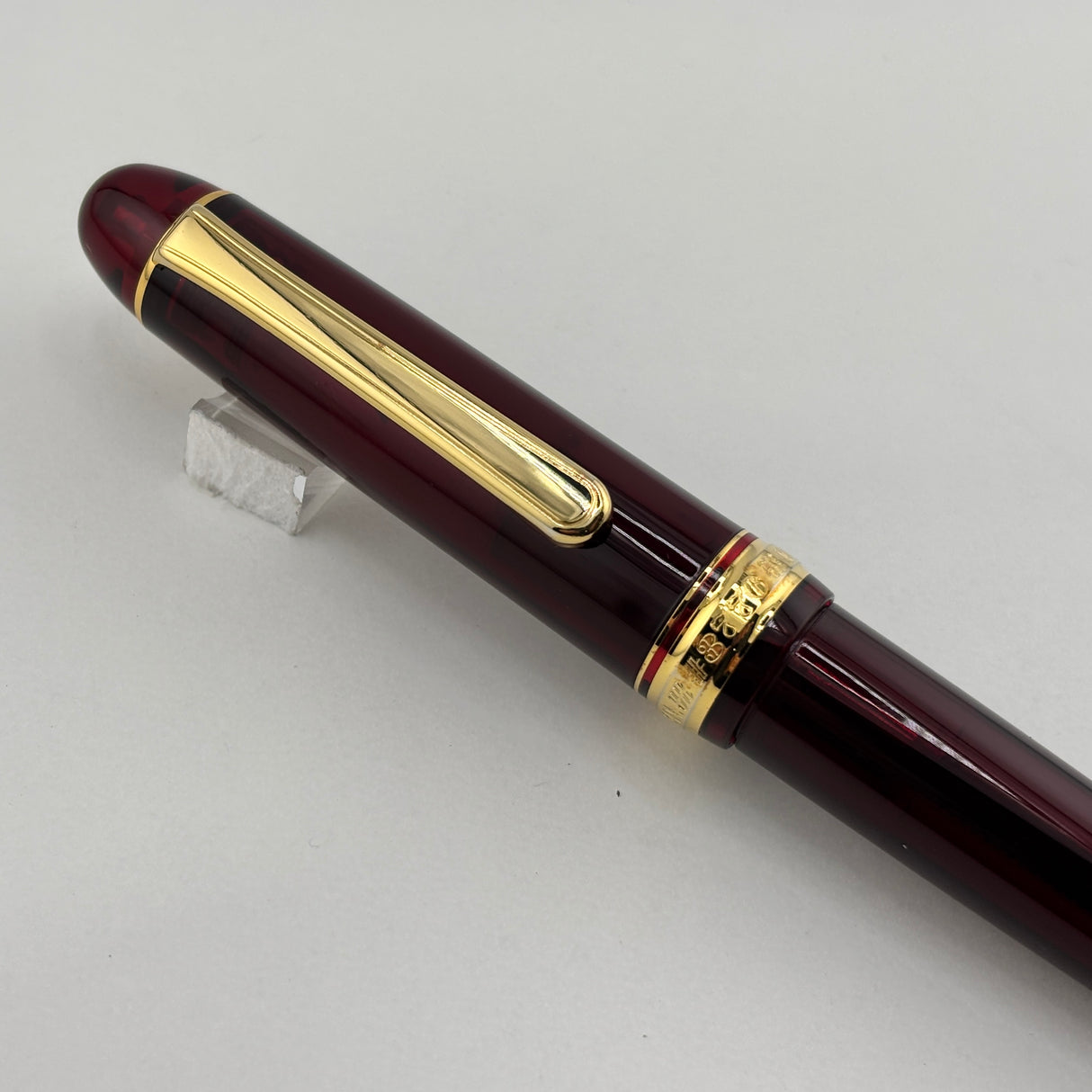 Platinum 3776 Century Bourgogne Burgundy GT  Fountain Pen - Extra Fine 14 Kt Gold Nib