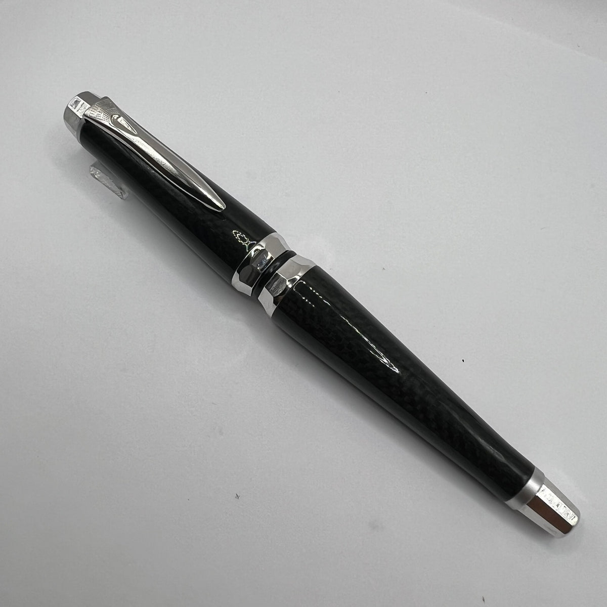 Platinum 90th Anniversary Carbon Fiber 25G Limited Edition Fountain Pen  - Fine 18kt Gold Nib