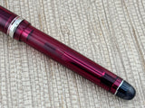 Pilot Custom 74 Semi Transparent Tinted Merlot/Burgundy Finish - Fountain Pen