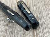 Wahl-Eversharp Doric Oversize Burma Pearl Grey Flexible Nib - Rare In This Condition! Fountain Pen ED