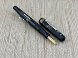 Wahl-Eversharp Doric Oversize Burma Pearl Grey Flexible Nib - Rare In This Condition! Fountain Pen ED