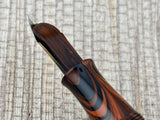 Waterman 55 Set Red/Orange Woodgrain Hard Rubber - Fountain Pen