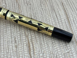 Waterman 0552 Basketweave Gold Filled Circa 1920 - Fountain Pen