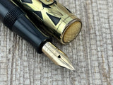 Waterman 0552 Basketweave Gold Filled Circa 1920 - Fountain Pen