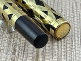 Waterman 0552 Basketweave Gold Filled Circa 1920 - Fountain Pen