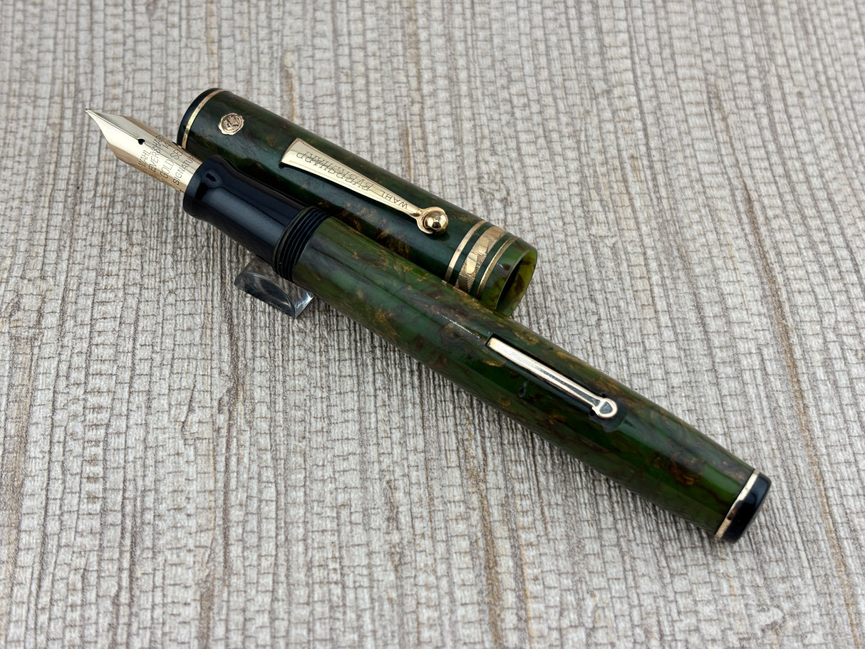 Wahl-Eversharp Gold Seal Decoband Brazilian Green - Fountain Pen