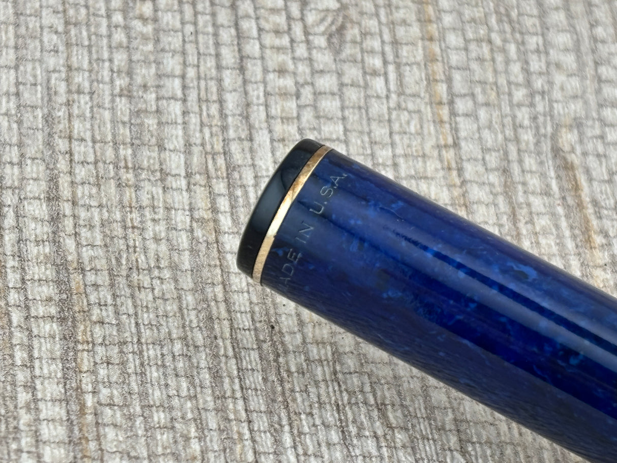 Wahl-Eversharp Gold Seal Decoband Blue Lapis - Fountain Pen