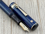Wahl-Eversharp Gold Seal Decoband Blue Lapis - Fountain Pen
