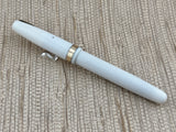 Waterman Hundred Year " Doctor Pen " White Lucite  - Fountain Pen