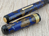 Waterman Patrician Blue Turquoise Rare In This Condition! - Fountain Pen