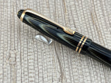 Montblanc 242 Grey Tiger Eye OBB Nib!  condition - condition! - Fountain Pen