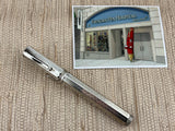 Montegrappa Mid-Size Reminiscence Sterling Silver Greek Key Pattern Faceted  Rollerball Pen