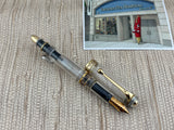 Aurora 88 Anniversario Clear Demonstrator Limited Edition #102/188 Fountain Pen - Extra Fine 18kt Gold Nib